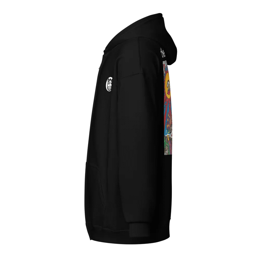 Marker Art Series Zip Hoodie product image (5)
