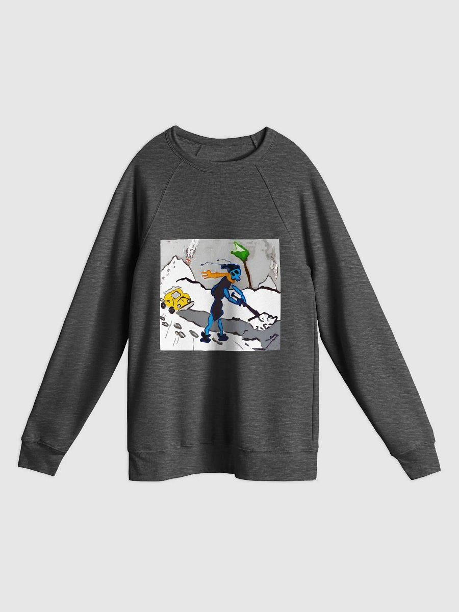 Ant Alien Snow Shoveler's Delight Raglan Sweatshirt product image (17)