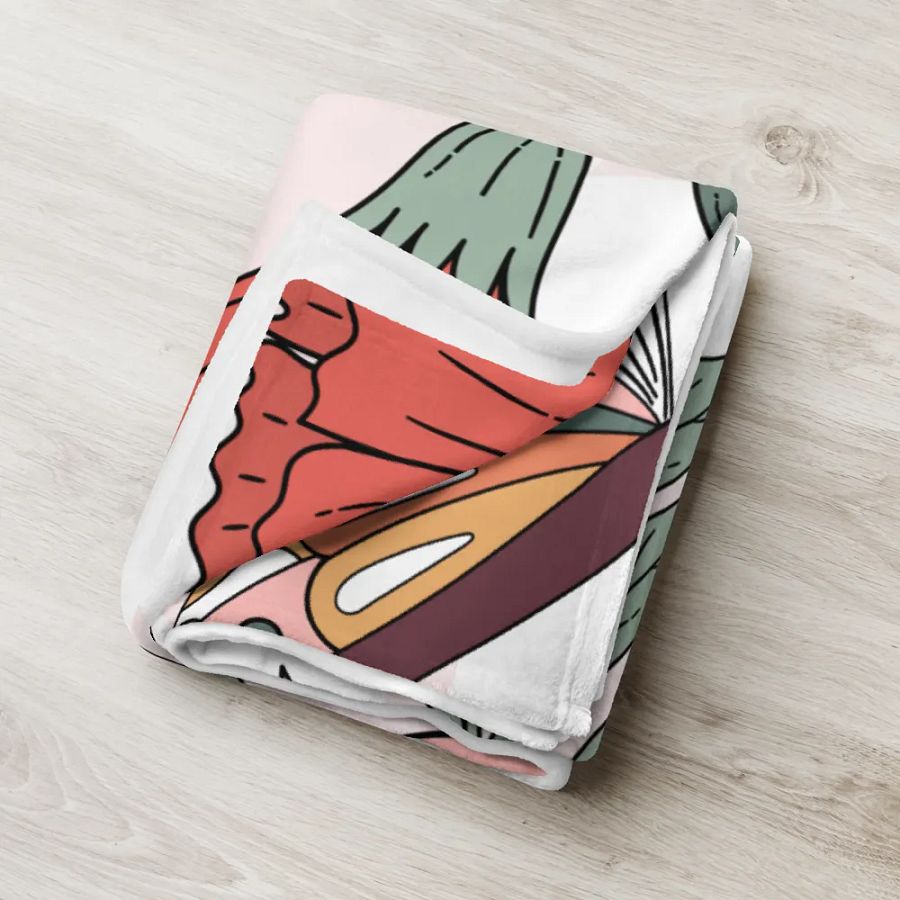 Fluttering Garden Throw Blanket product image (18)