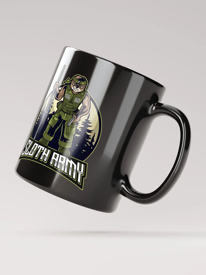 SlothArmy Black Mug product image (3)