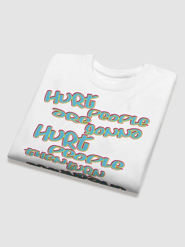 Hurt People - Blue Graffiti - Cotton Heritage Premium Sweatshirt product image (2)