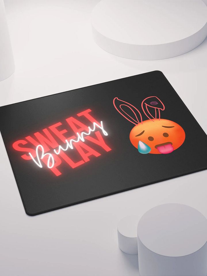 Sweat Play Bunny Mouse Pad product image (1)