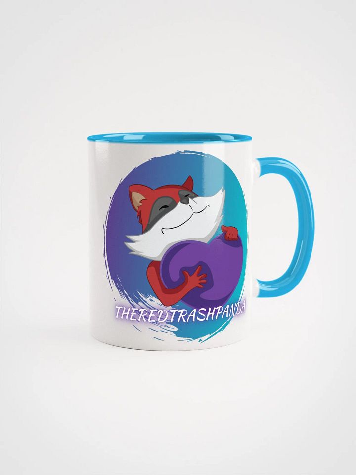 Red Trash Panda Love Ceramic Mug product image (2)