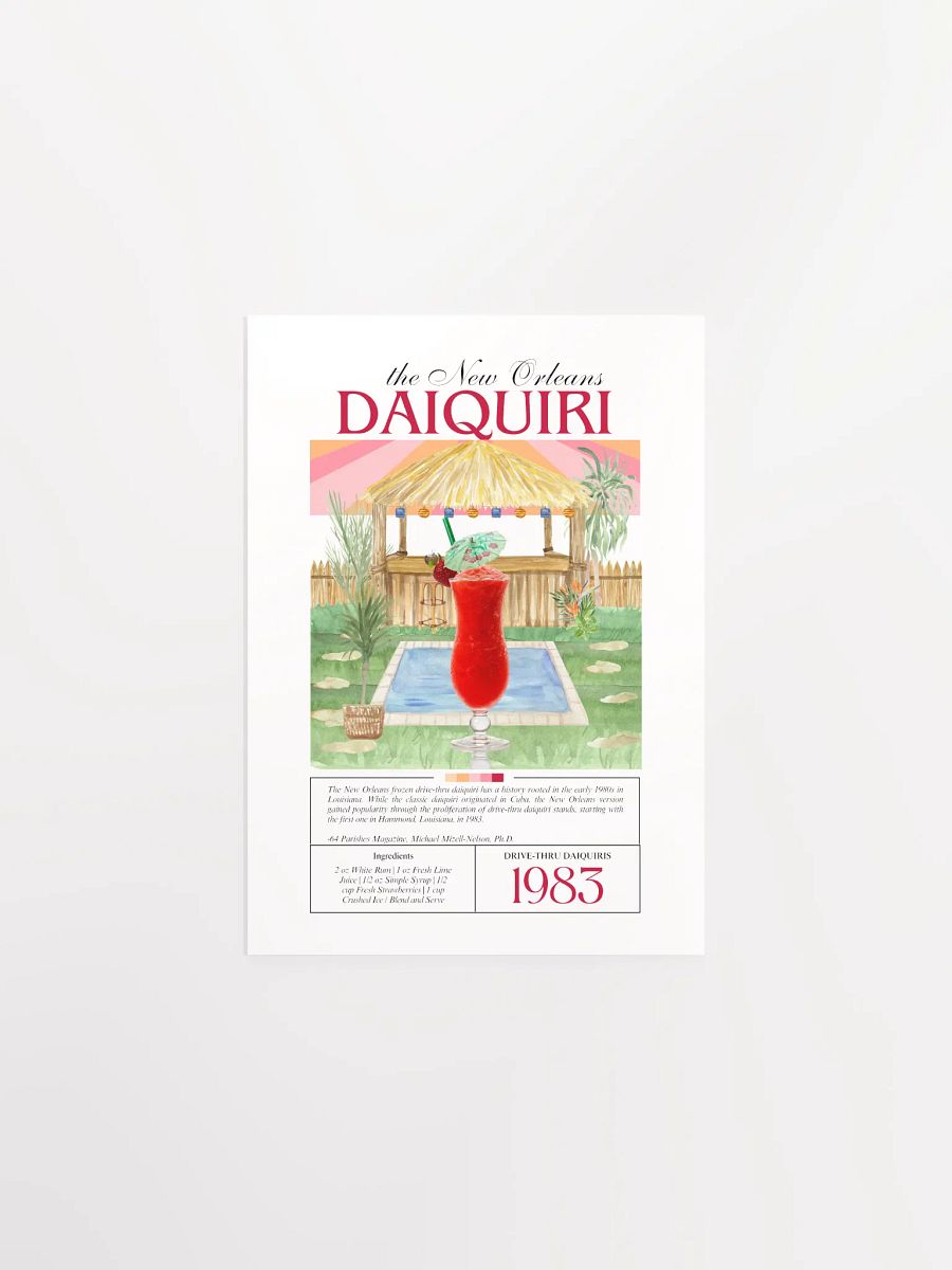 NEW ORLEANS DAIQUIRI PRINT product image (4)