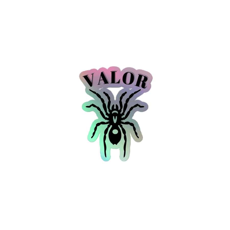 Valor Kiss-Cut Holographic Sticker Sheet product image (1)