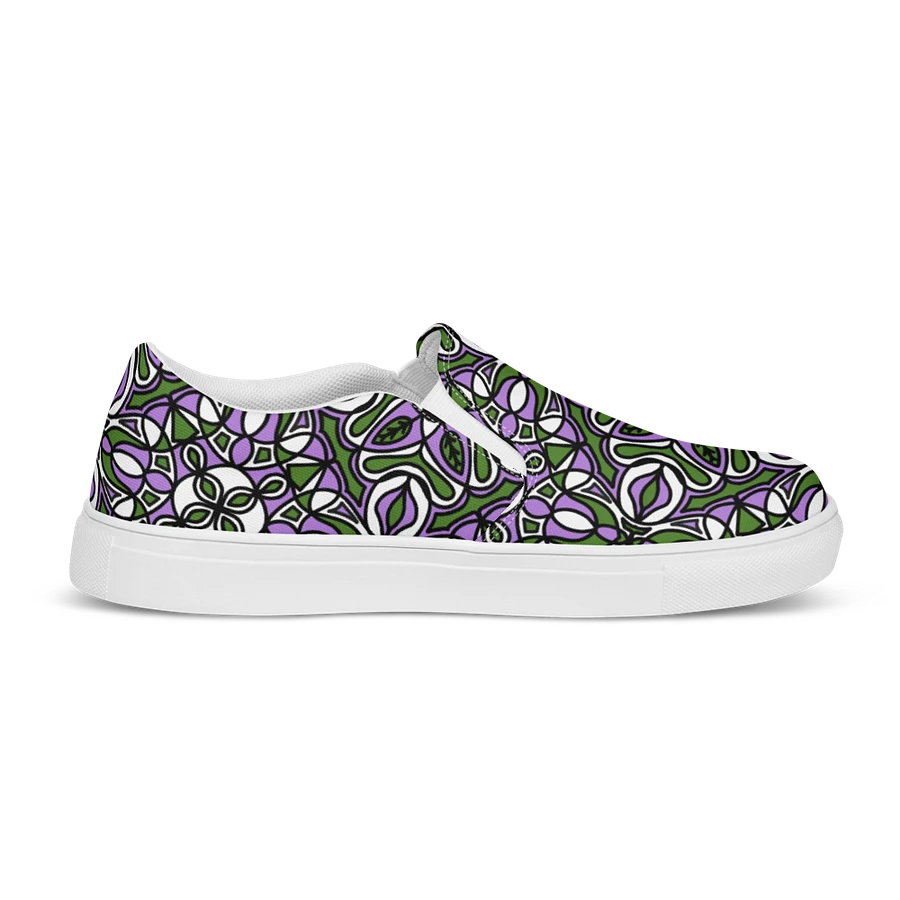 Mens Slip On Canvas - Gender Queer Abstract product image (11)