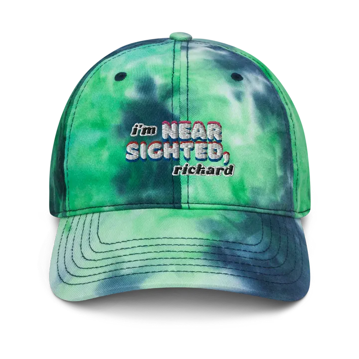 I'M NEARSIGHTED, RICHARD tie-dye dad hat product image (10)