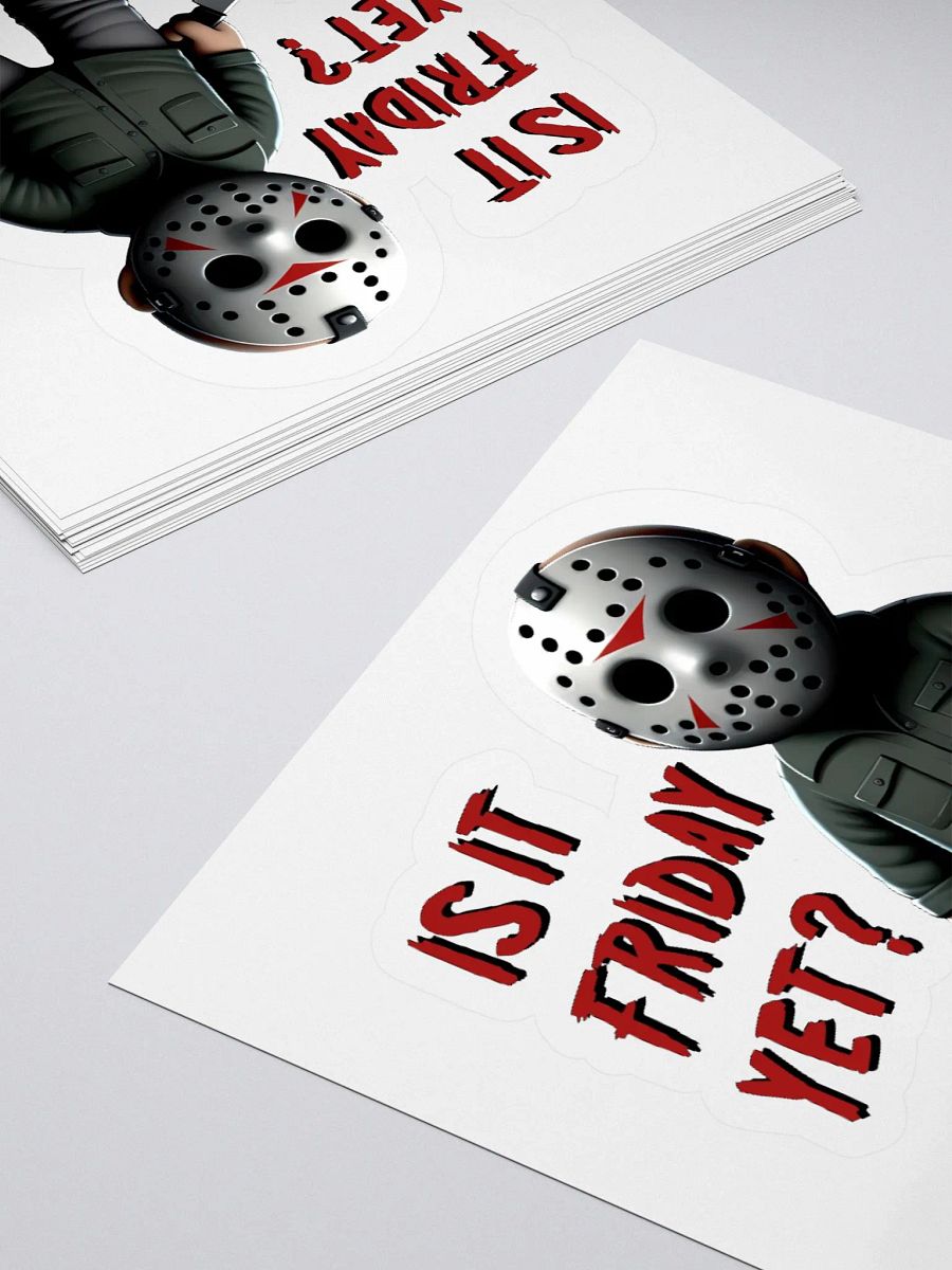Is It Friday Yet? Sticker product image (11)