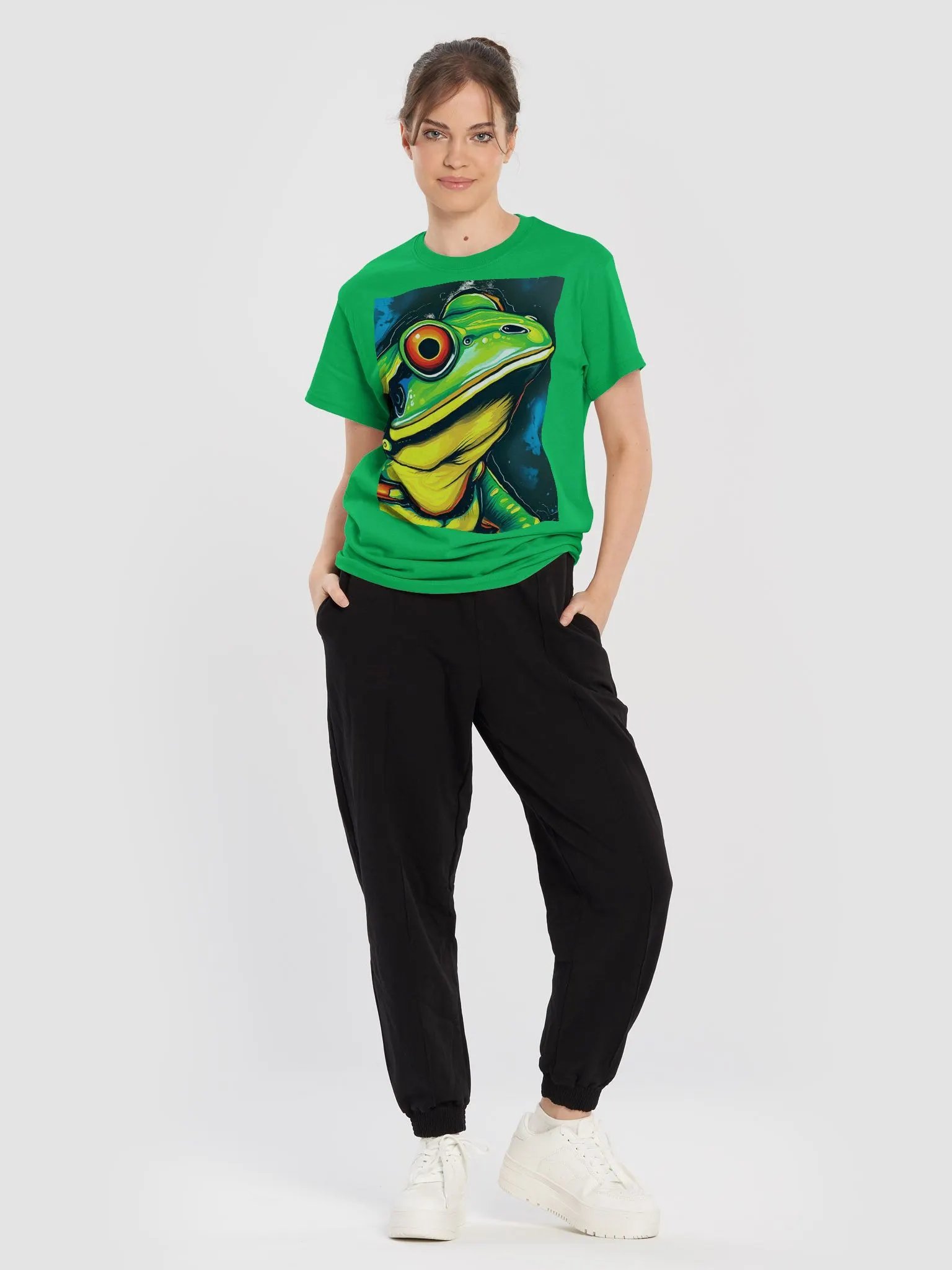Rainforest Froggy Relaxed Streetwear Vibes T-Shirt product image (5)