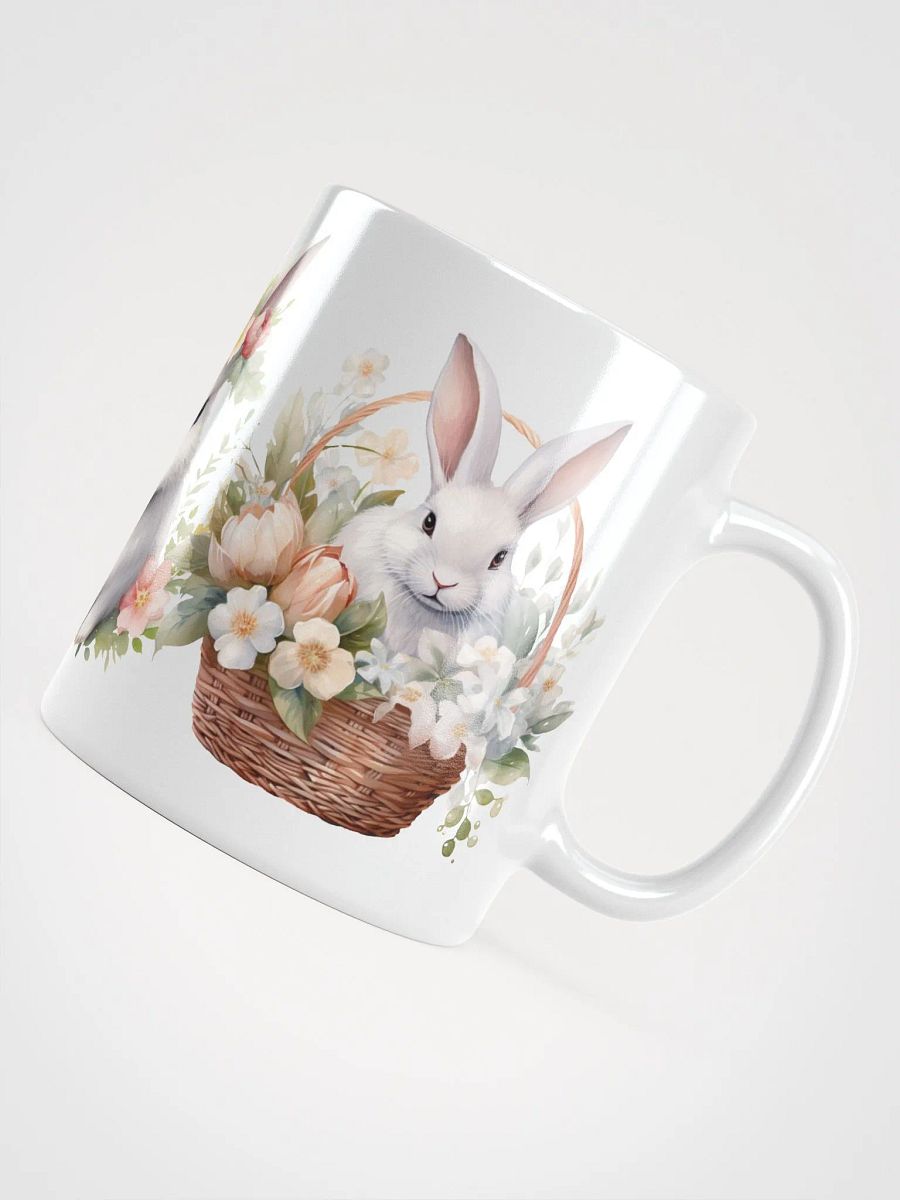 Floral Wonderland White Glossy Mug product image (6)