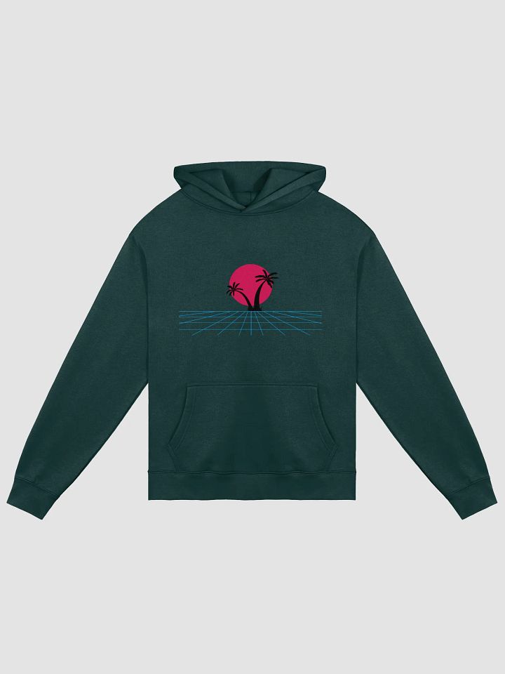 Retro-Futuristic Sunset Hoodie product image (1)