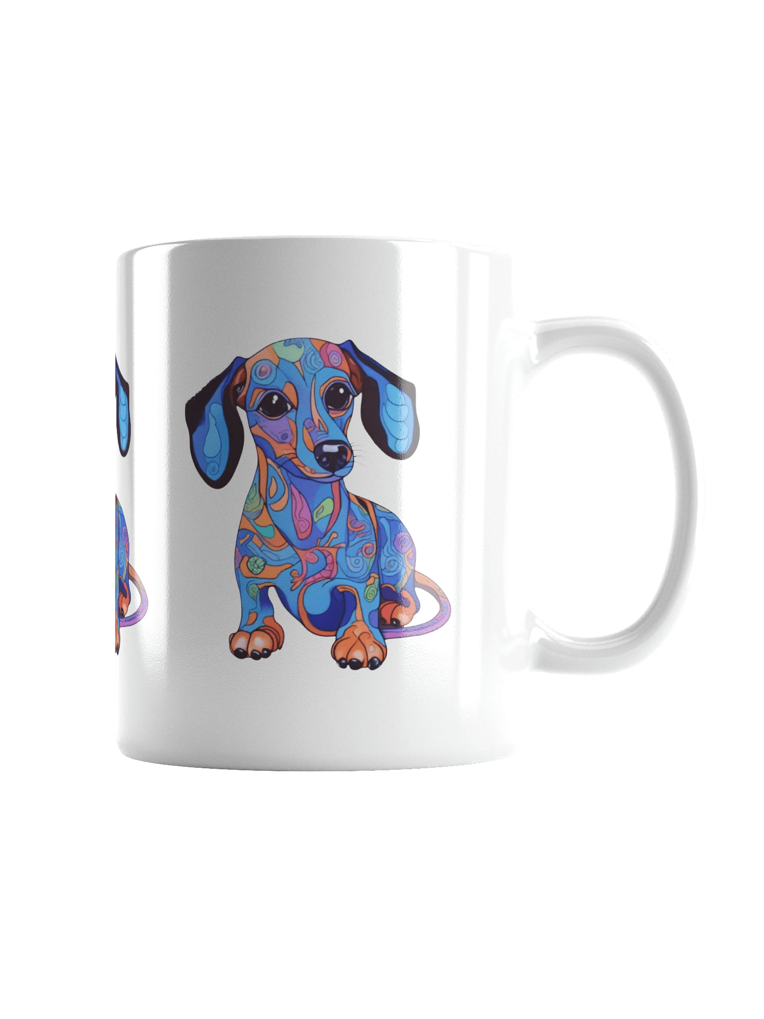 Psychedelic Dachshund #1 - Mug product image (3)