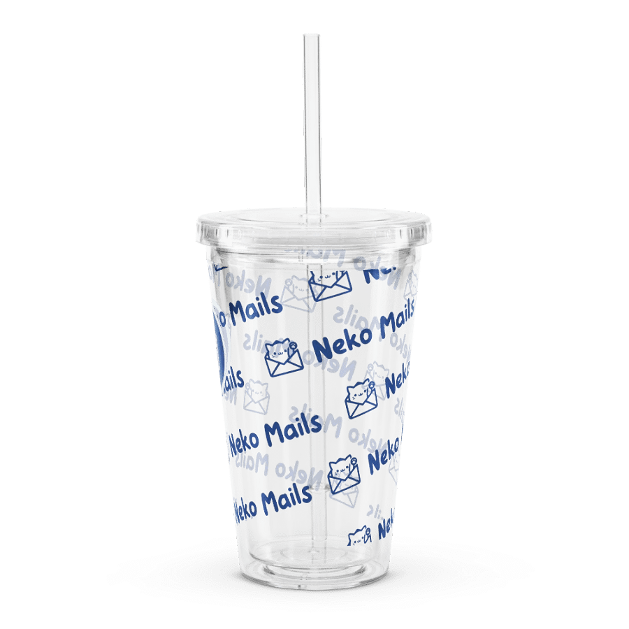 Vaso con Popote NekoMails – Edición Especial product image (4)