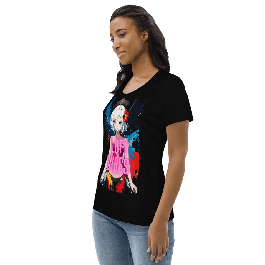 Lofi Vibes Fan T-Shirt Women product image (3)