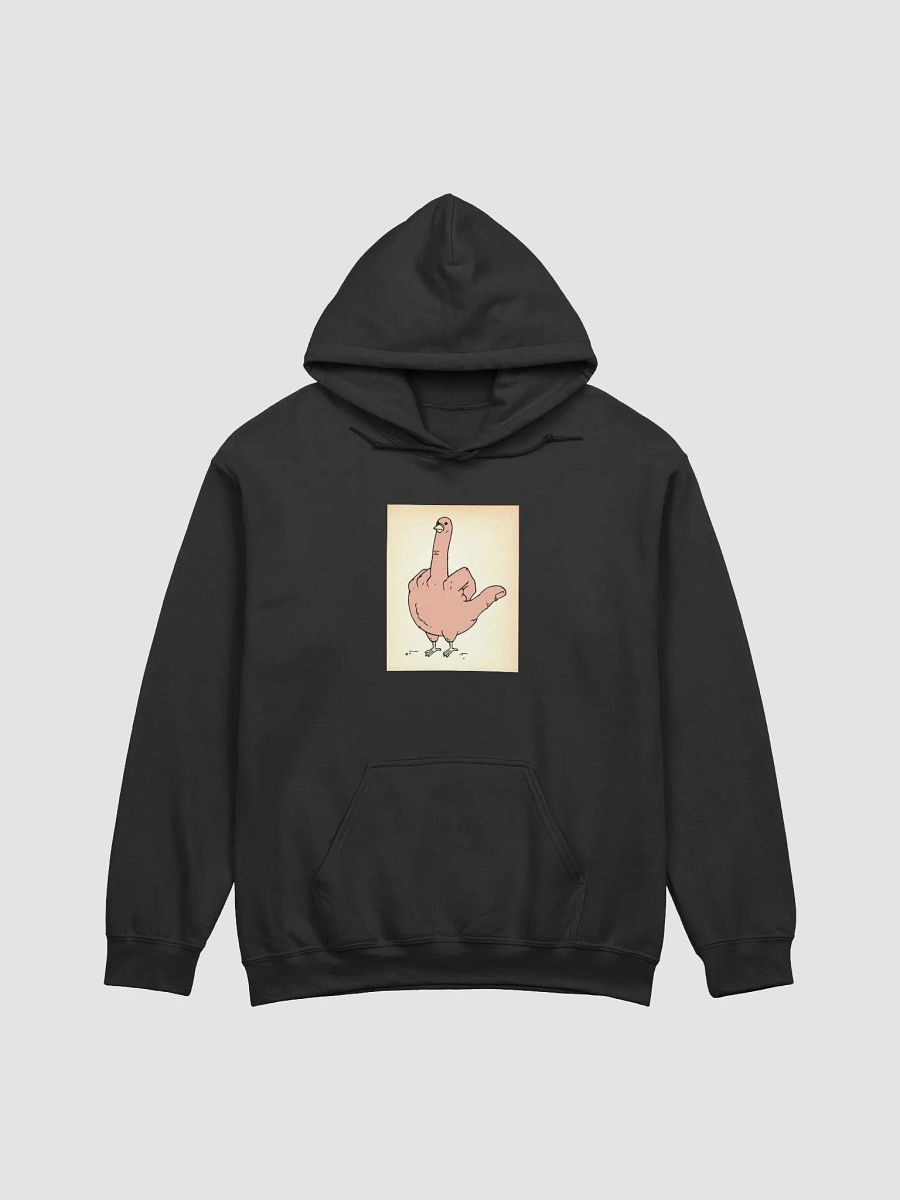Middle Finger Rude Gesture Pigeon Hoodie product image (7)