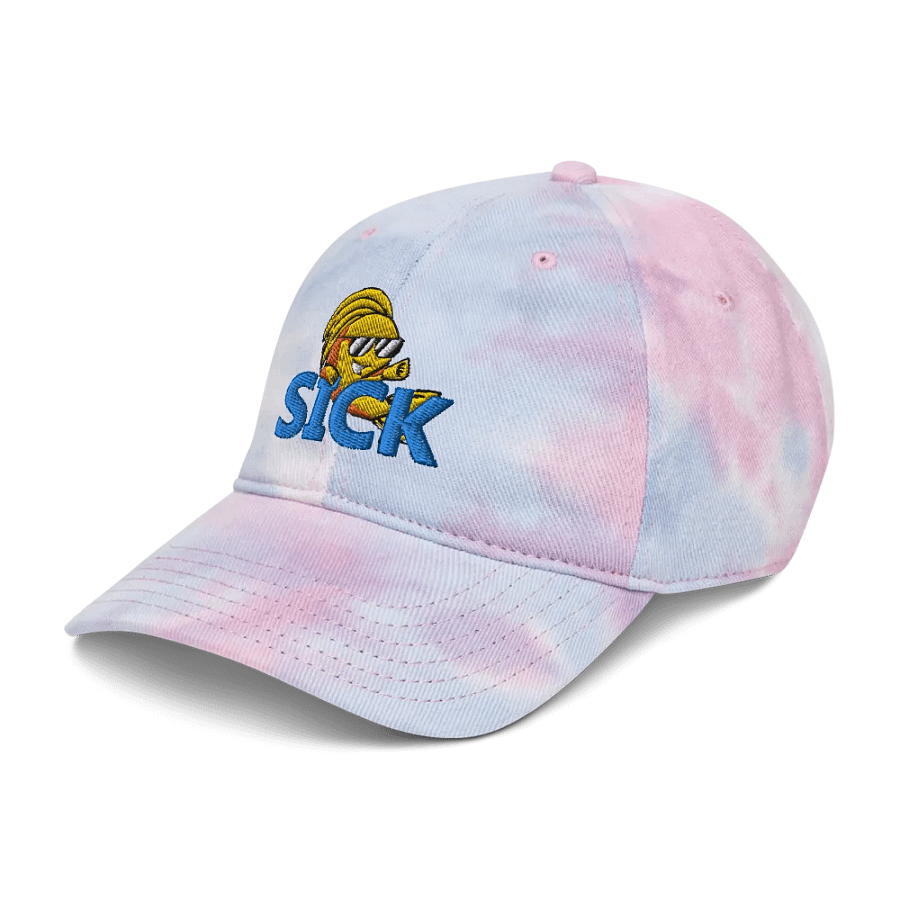 Sick Fish Tie-Dye Baseball Cap product image (10)