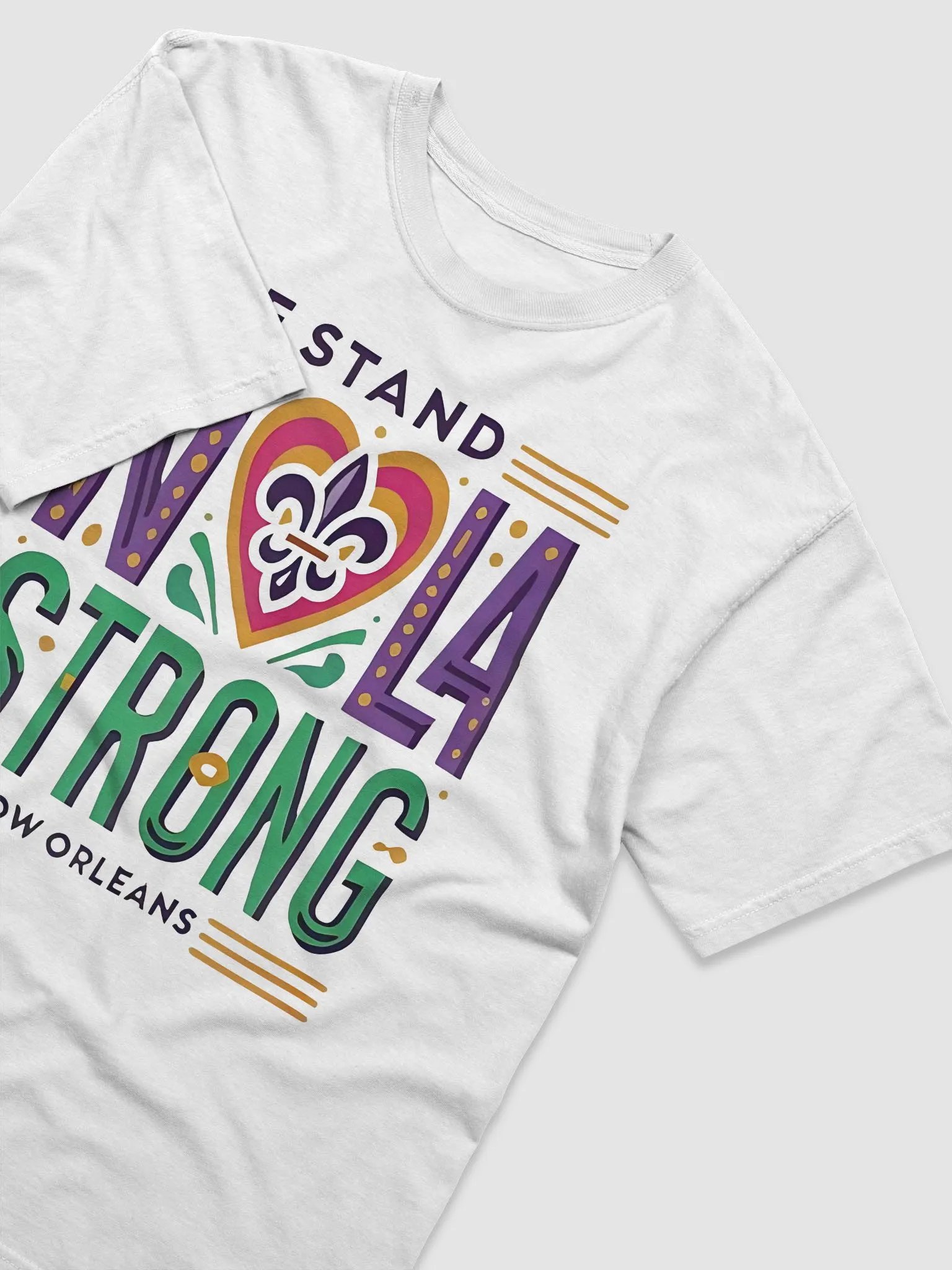 We Stand Nola Strong New Orleans Shirt product image (4)