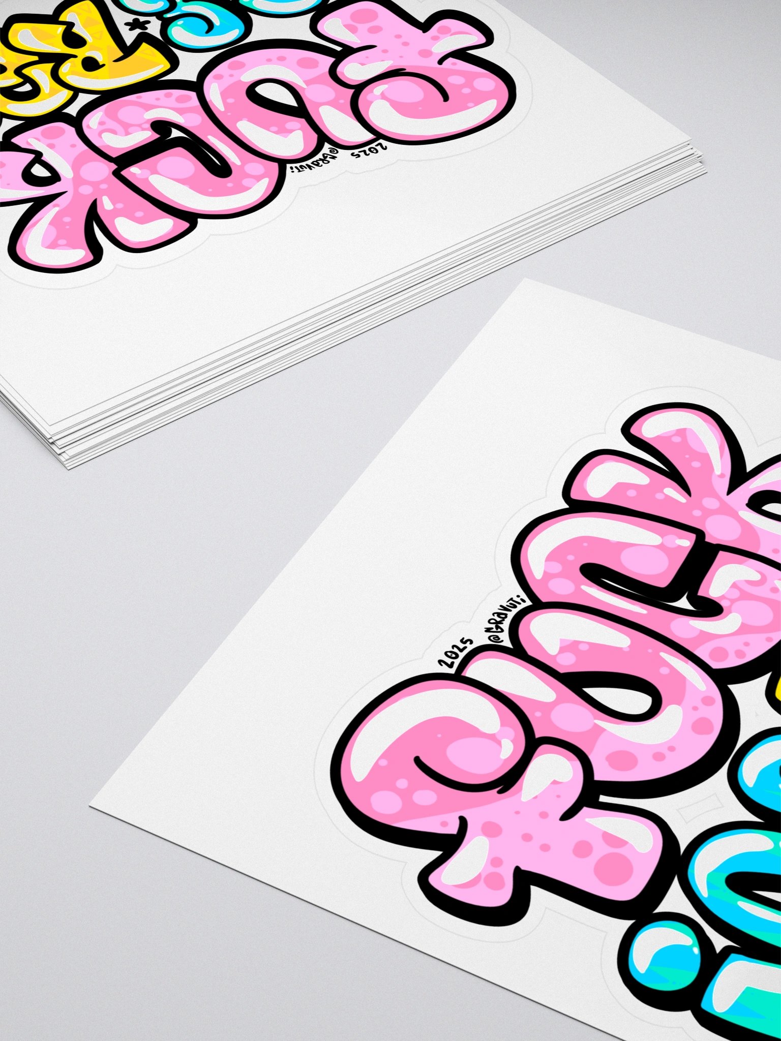 Extra Large F*CK IC3/RAEL sticker product image (4)