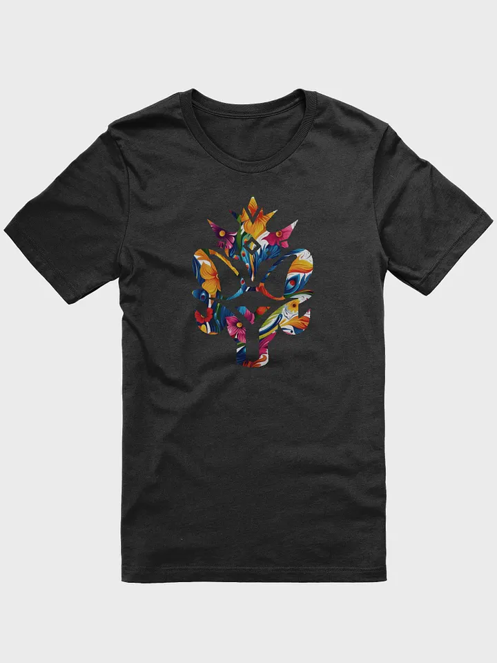Floral Goat Family Logo Supersoft T-Shirt product image (4)