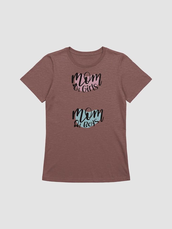 Women's Supersoft Relaxed-fit T-Shirt Mom of Girls Graphic product image (1)