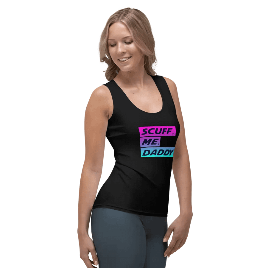SCUFF ME DADDY WOMEN'S FITTED TANK TOP product image (6)