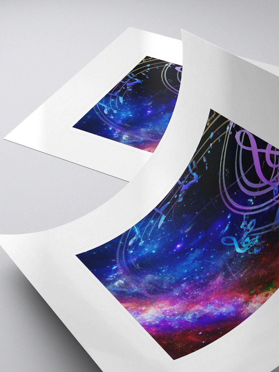 Galactic Wild Music Delta Sticker product image (4)