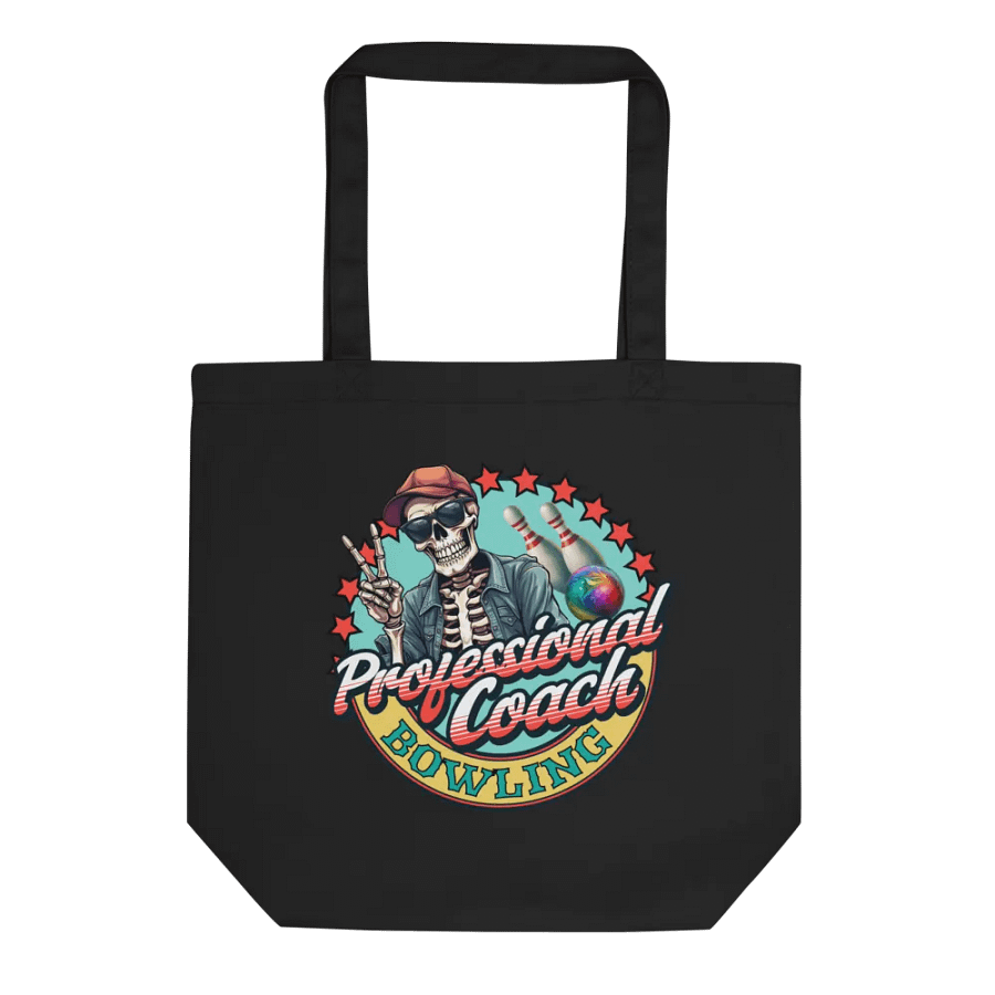 Professional Coach Bowling Skeleton Eco Tote product image (1)