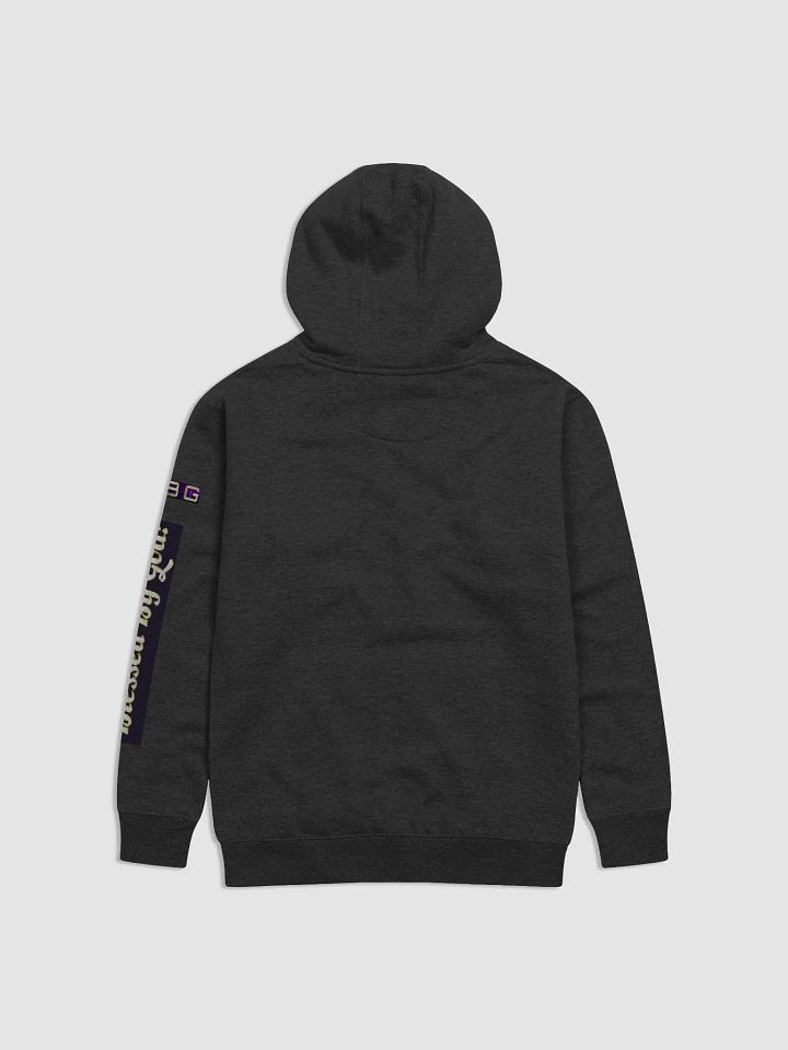 Exquisite BBG Diamond Cross Hoodie with printed designer sleeve product image (7)