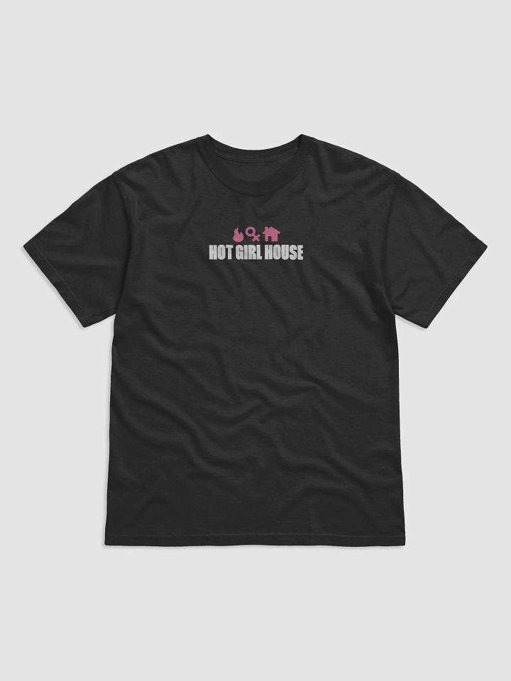 Hot Girl House Tee with Icons and Slogan product image (1)