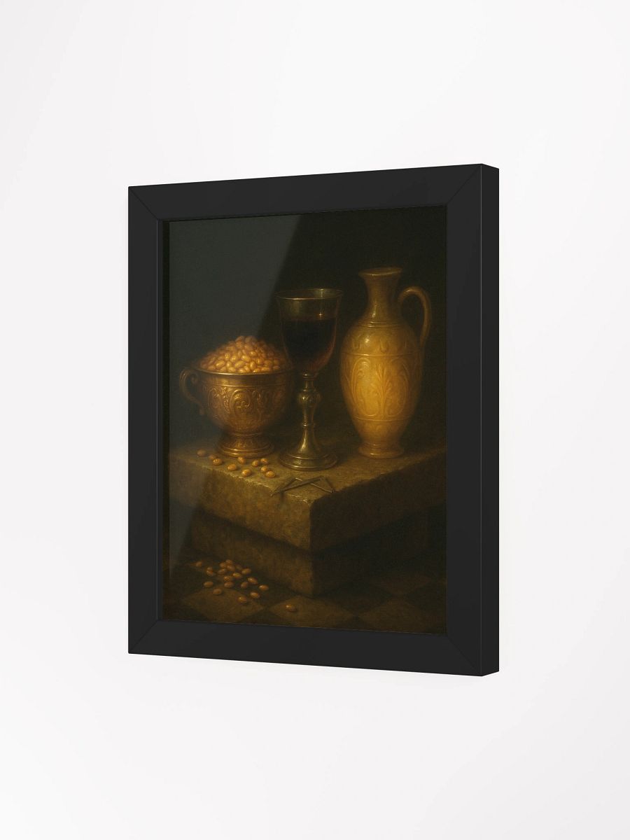 Wages of the Worthy – Framed Matte Print product image (3)