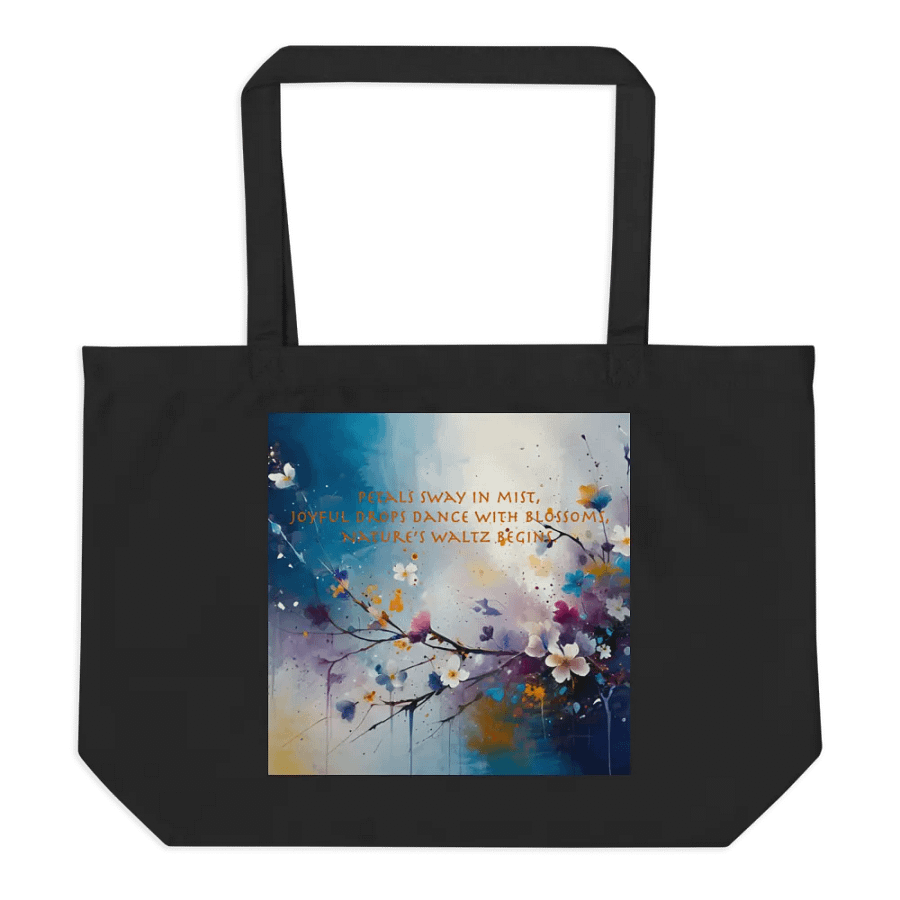 Nature's Waltz Organic Tote Bag product image (6)