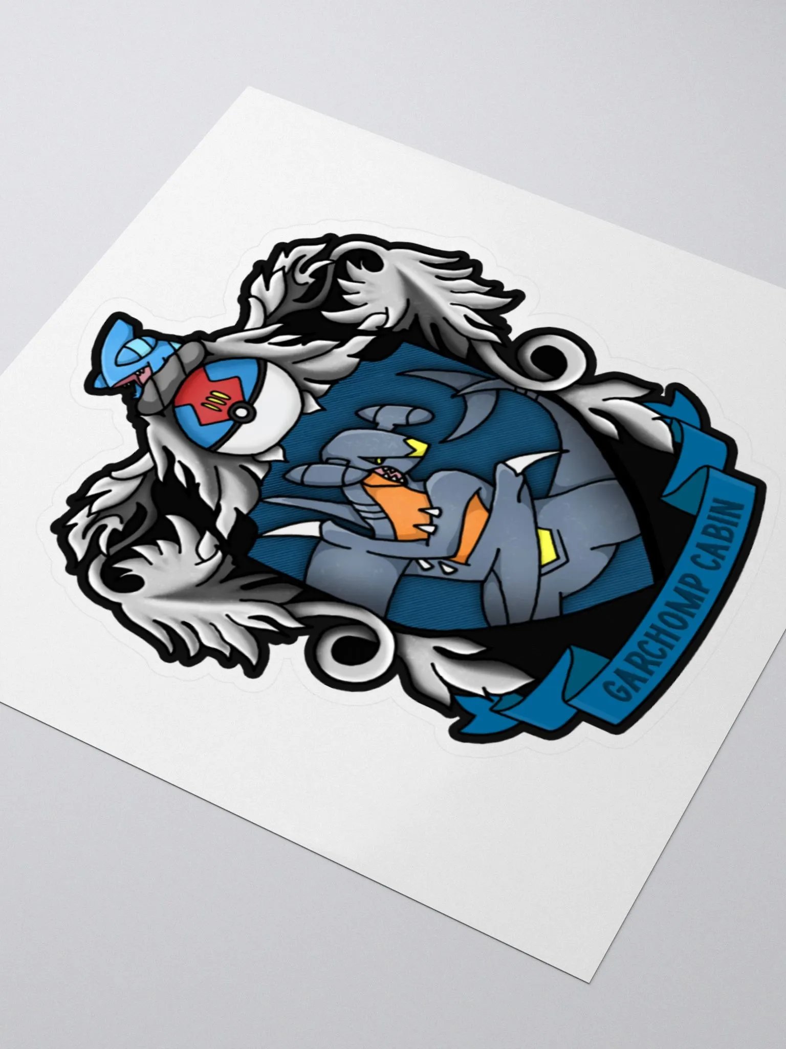 Shark Cabin Badge Sticker product image (3)