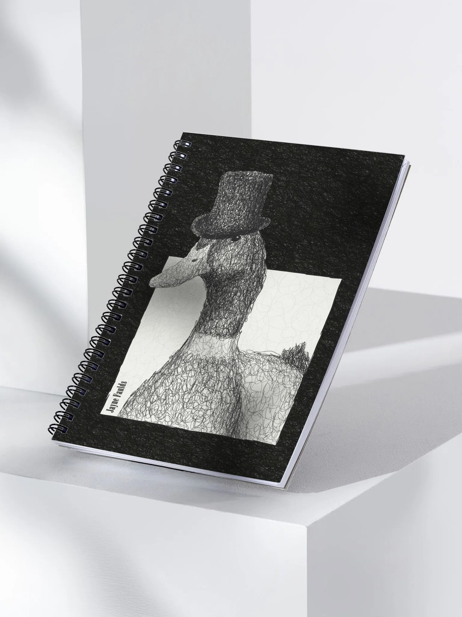 Feathered Gentleman Notebook product image (3)