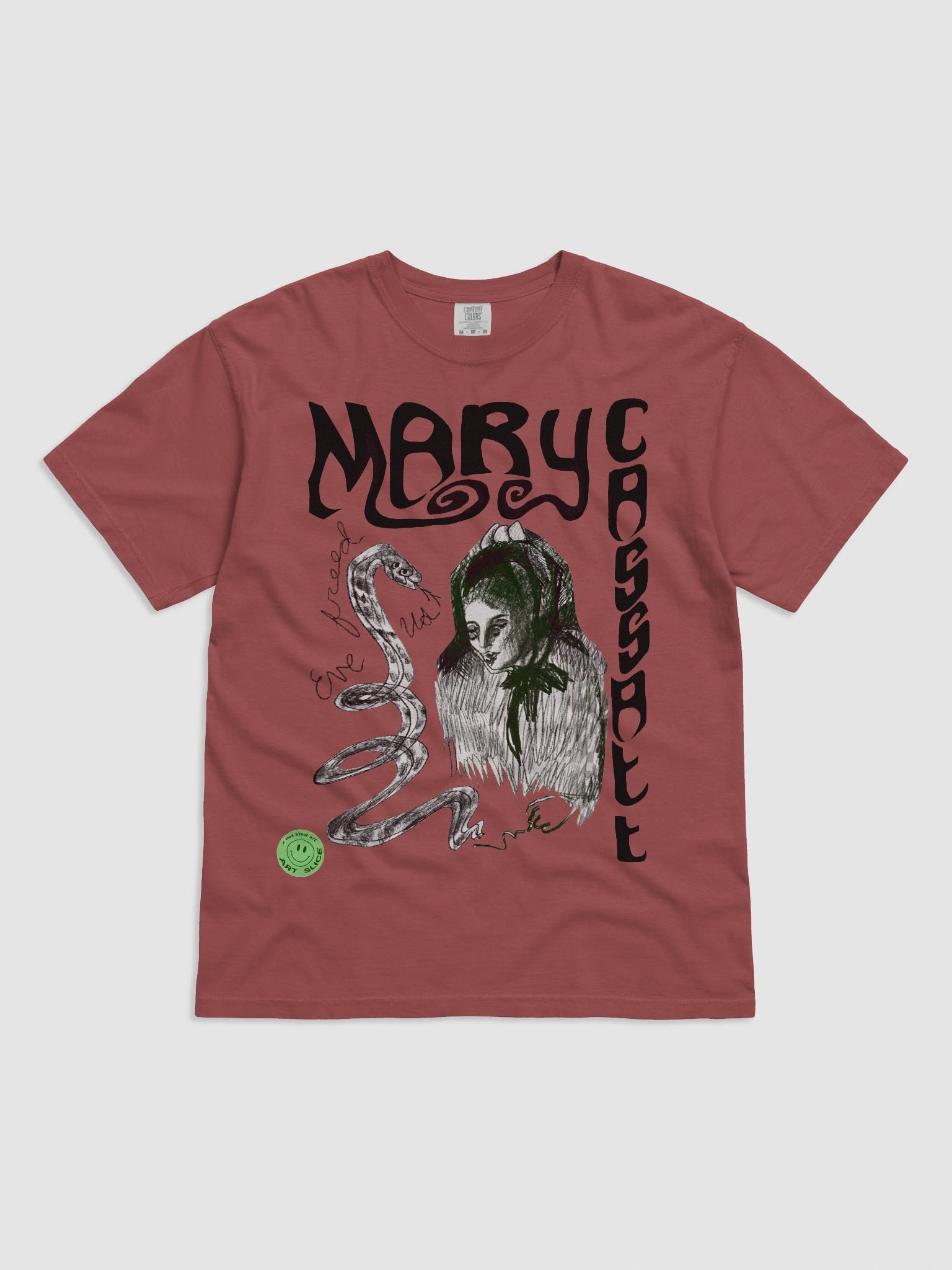 Mary Cassatt "Eve Freed Us" tee product image (1)