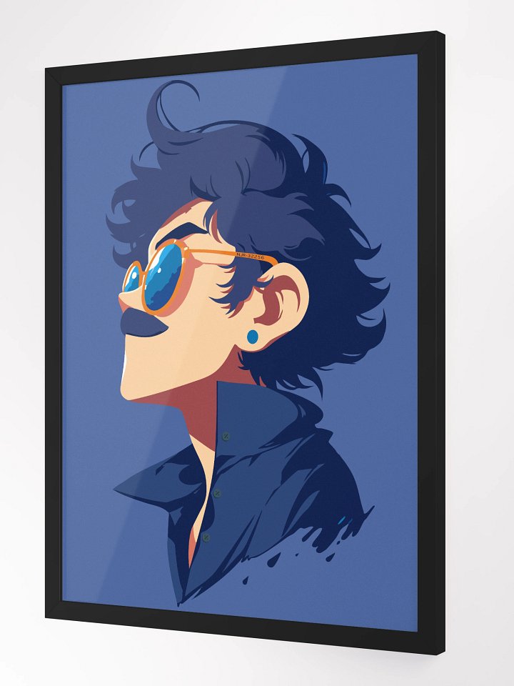 "Null and Shaded" – 18″ x 24″ Framed Poster product image (2)