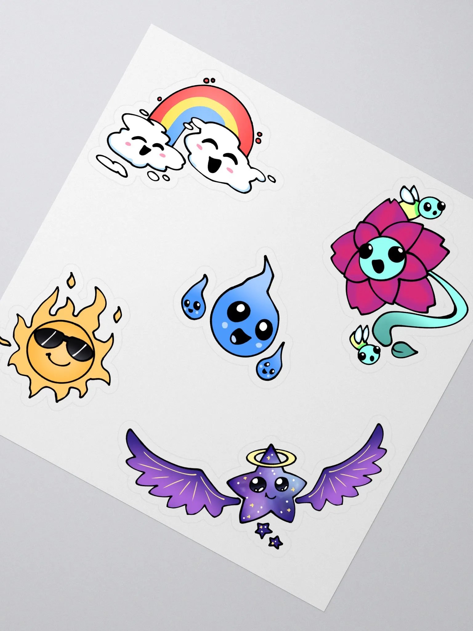 Classified Pets Sticker Sheet - Ghost Simulator product image (2)