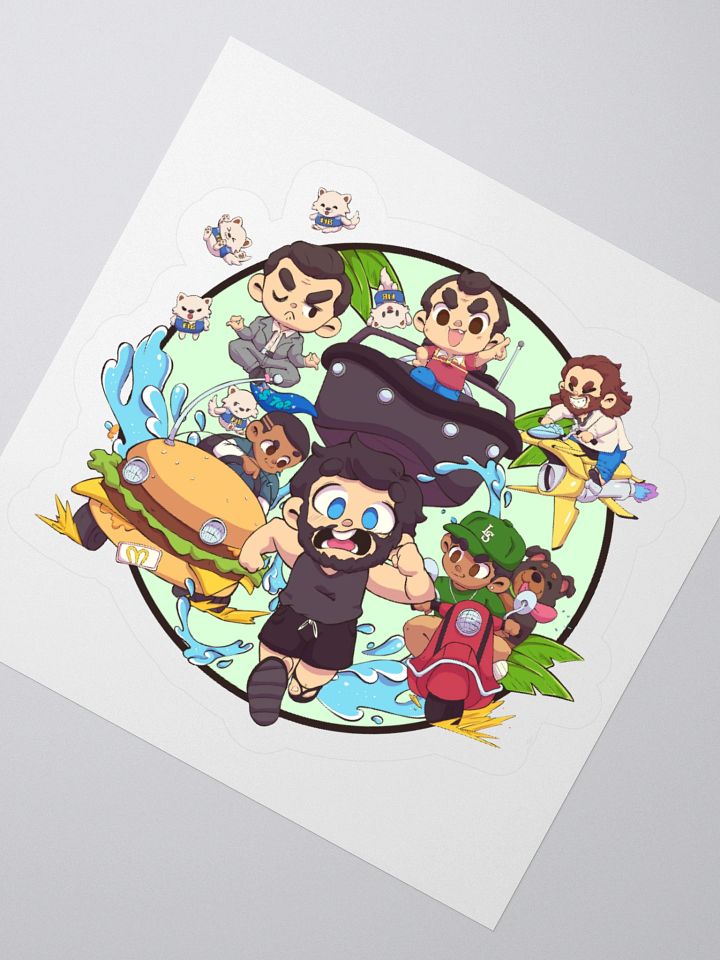 Running from Chaos Sticker product image (3)