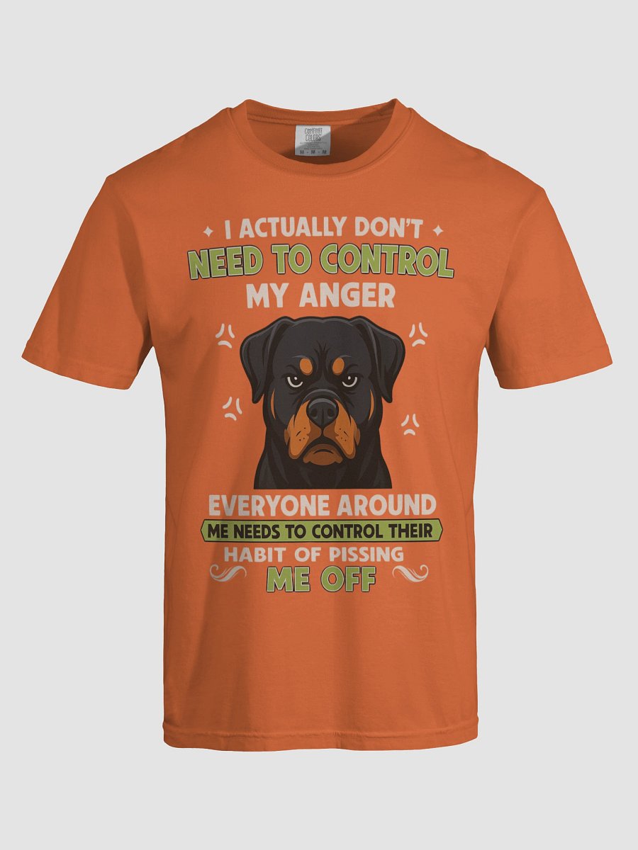 Rottweiler Anger Issues Tee product image (48)