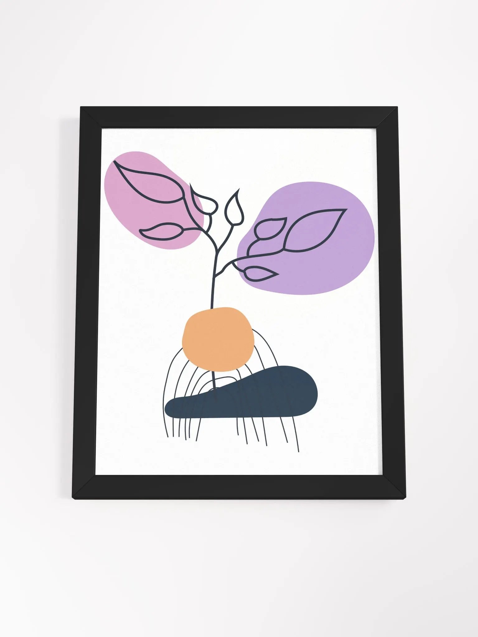 Minimalist Plant Abstract Poster product image (60)