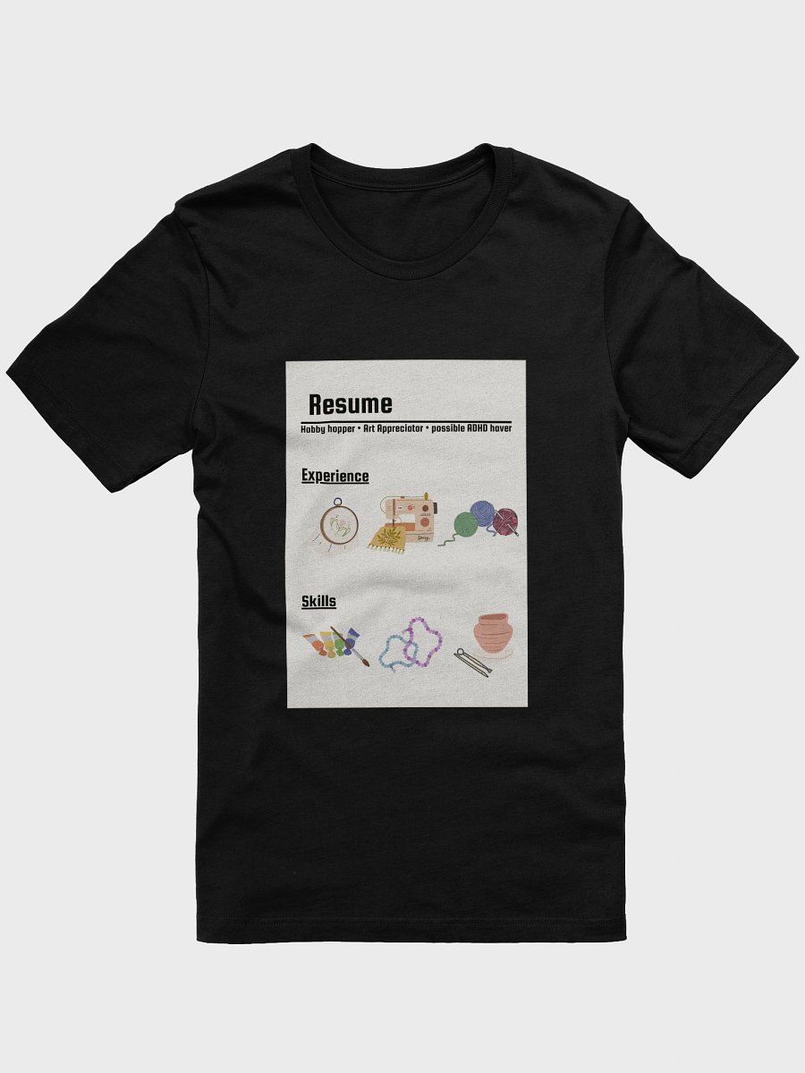 Resume of a Crafter T-Shirt product image (1)