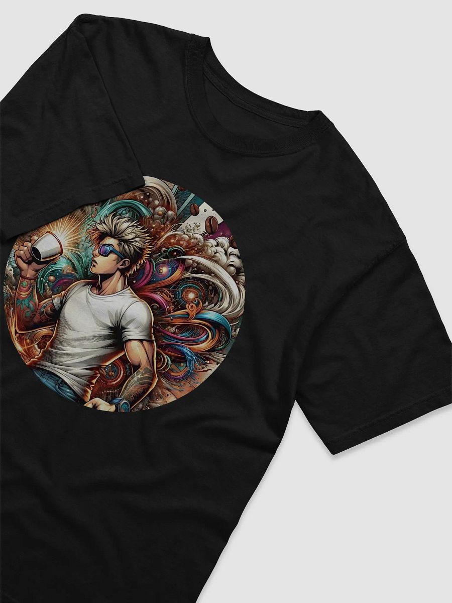 Vivid Brew - Men's Coffee Art T-Shirt product image (3)