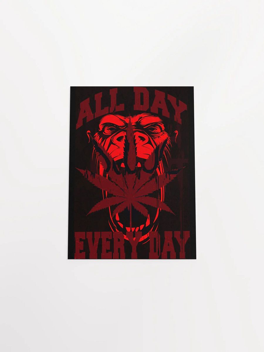 Gorilla Warfare - RED | Matte Poster Print product image (27)