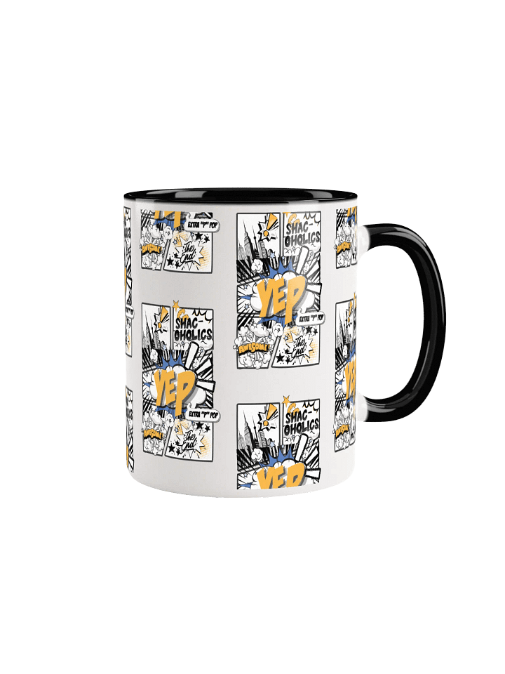 Shac-oholics Comic Blast Mug - Golden Yellow 