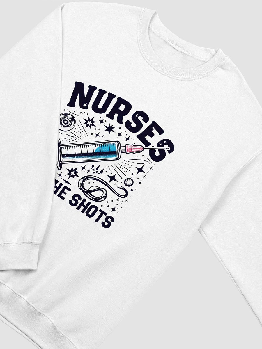 Nurse's Call the Shots Syringe Sweatshirt product image (8)