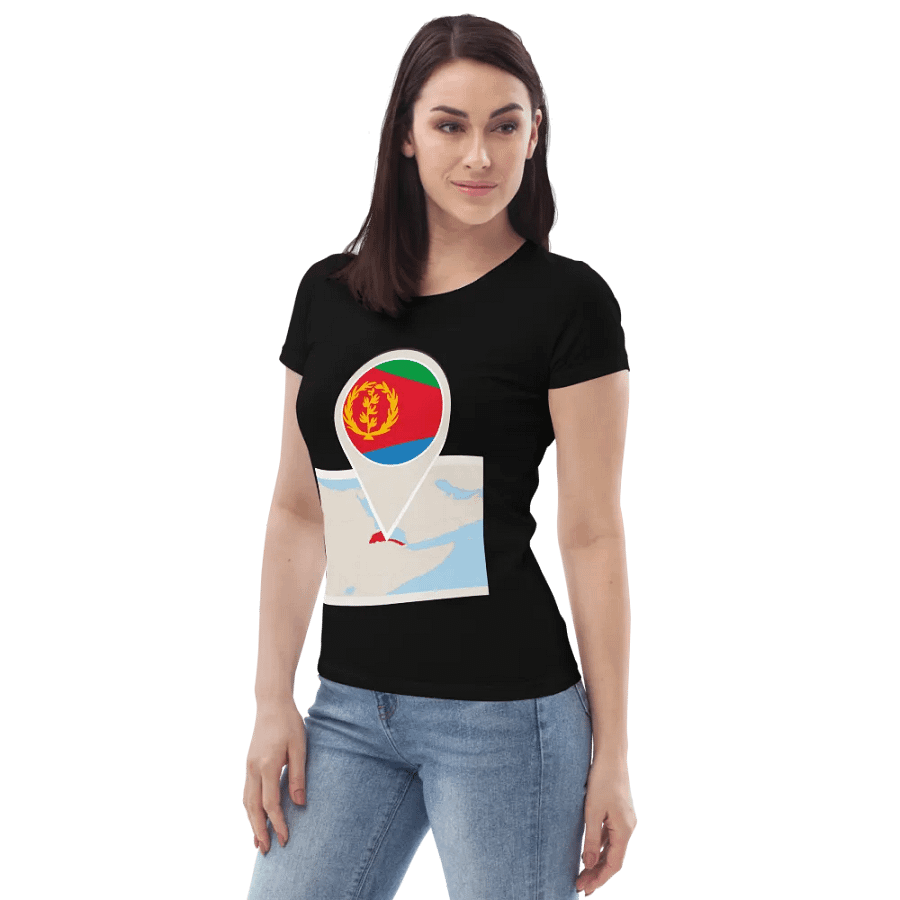 Eco-Friendly Flag Pin Women's Tee product image (7)