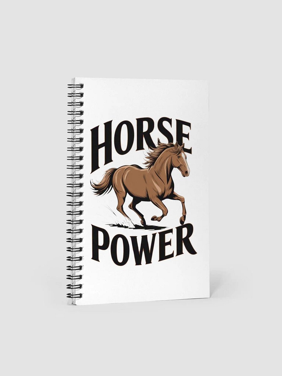 HORSE POWER Spiral Notebook product image (4)