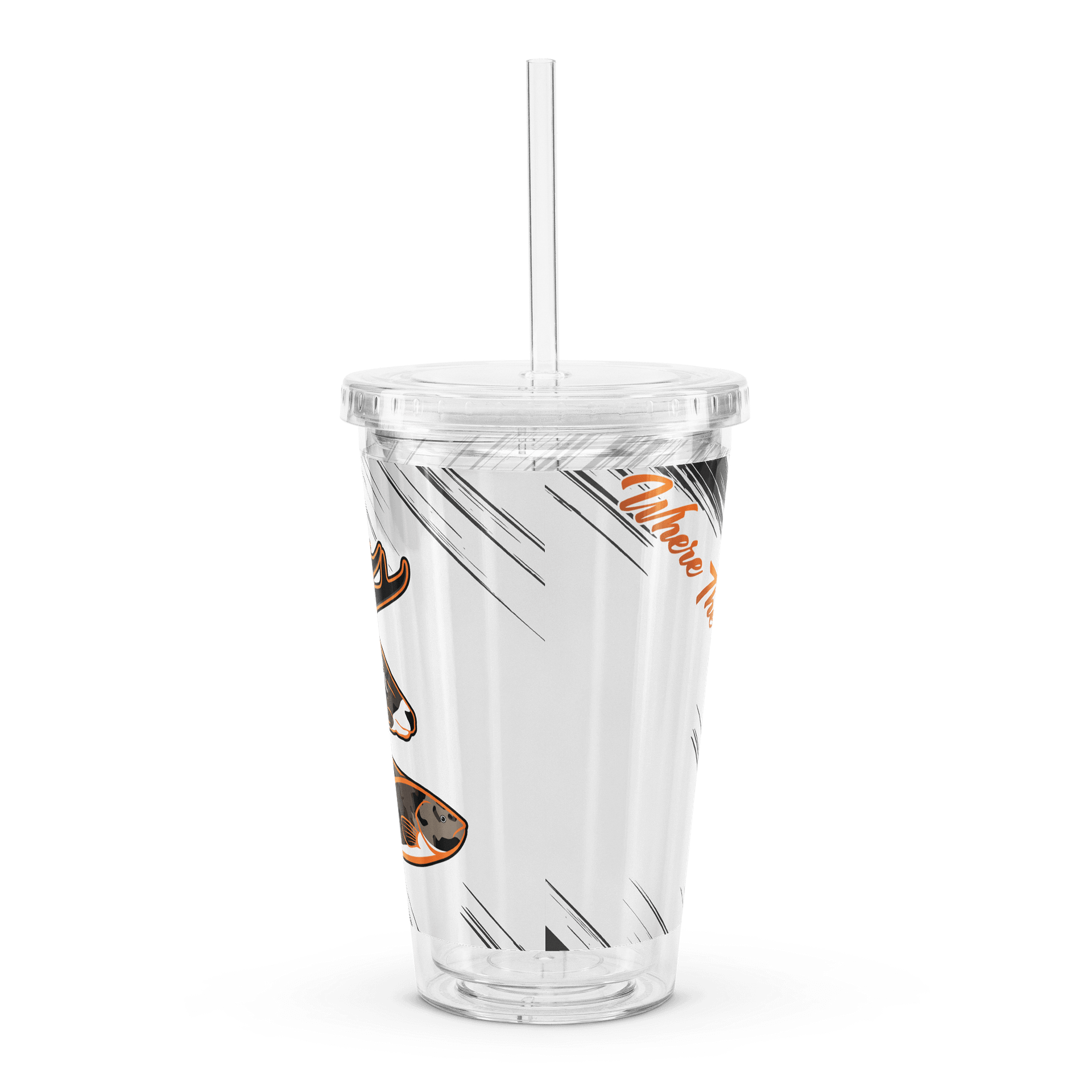 Double Wall Tumbler W/ Straw product image (2)