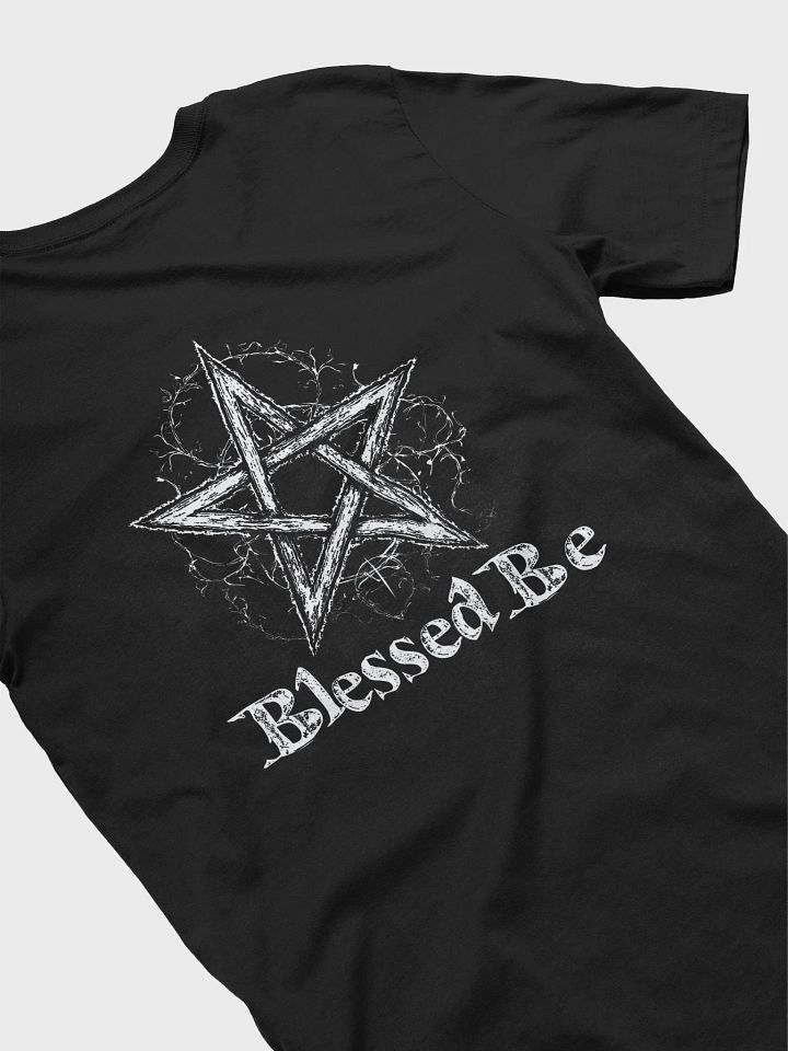 Blessed Be Pentagram (design on back) product image (2)
