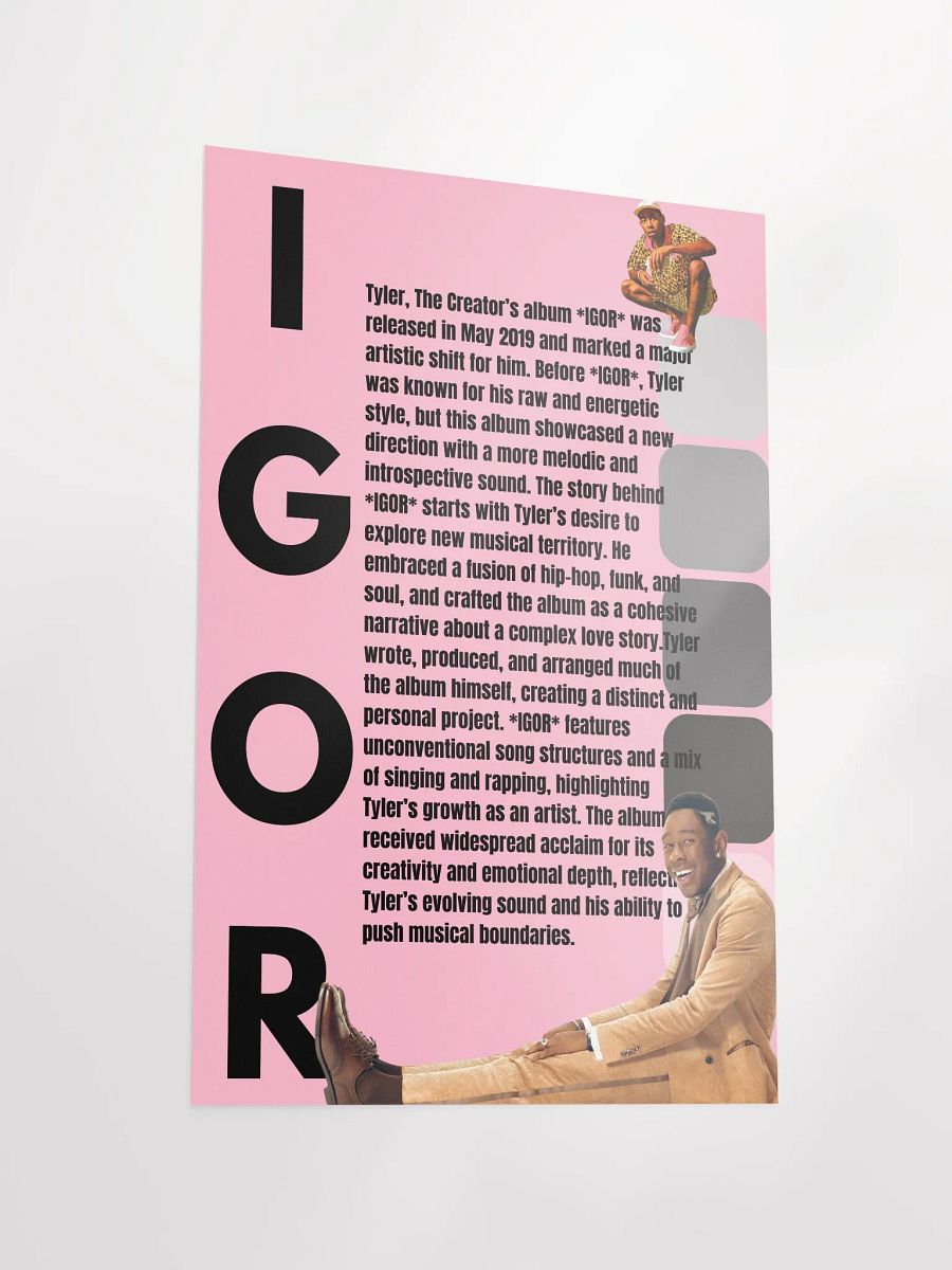 (20x30in) IGOR: premium Unframed Poster product image (3)
