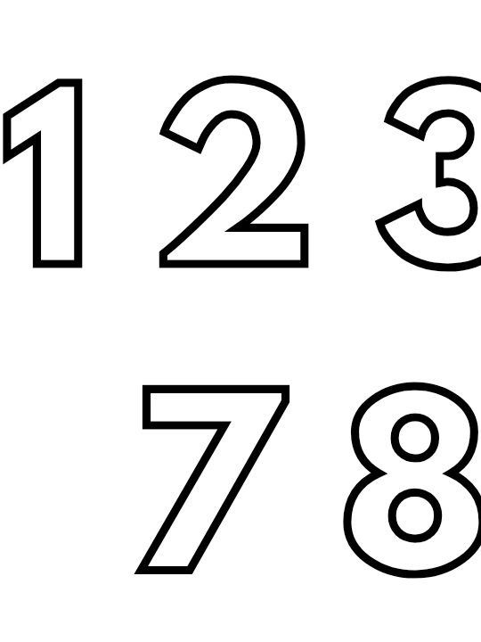 Numbers, Alphabets, Shapes Drawing and Coloring Worksheet for Preschool Kids product image (2)